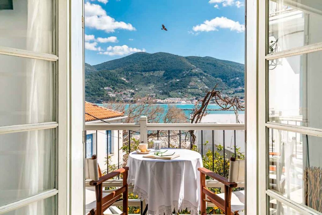 Alojamiento de AirBnb en Grecia