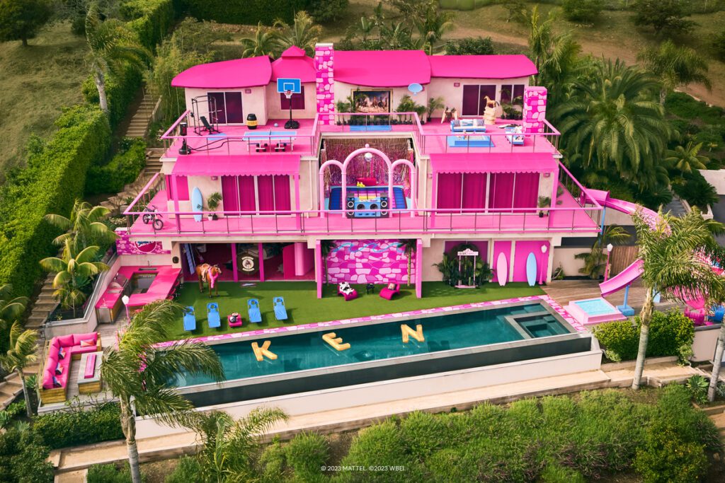 La casa de barbie llega al mundo real y usted podría pasar una noche allí Barbie