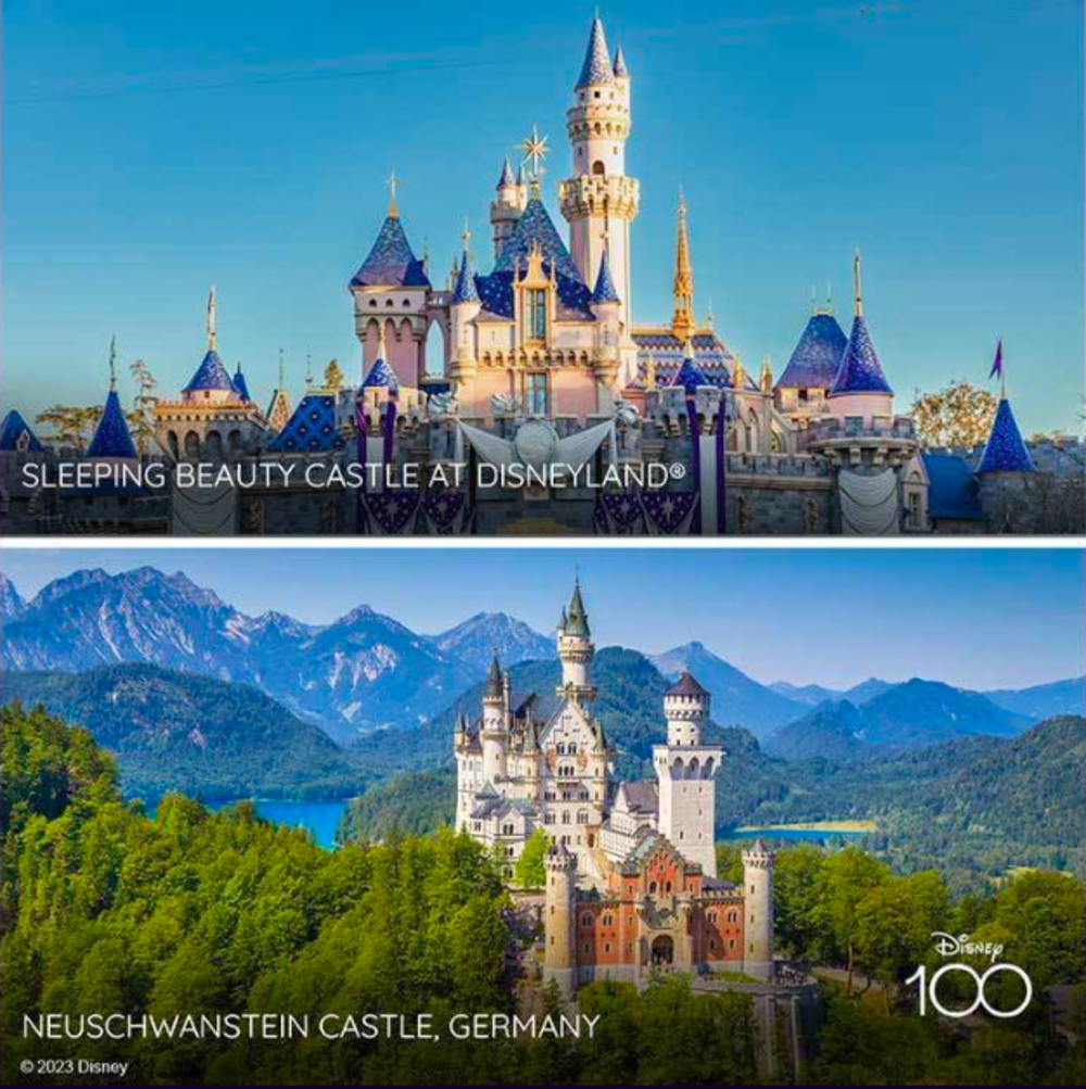 Lugares de la vida real de las películas de disney