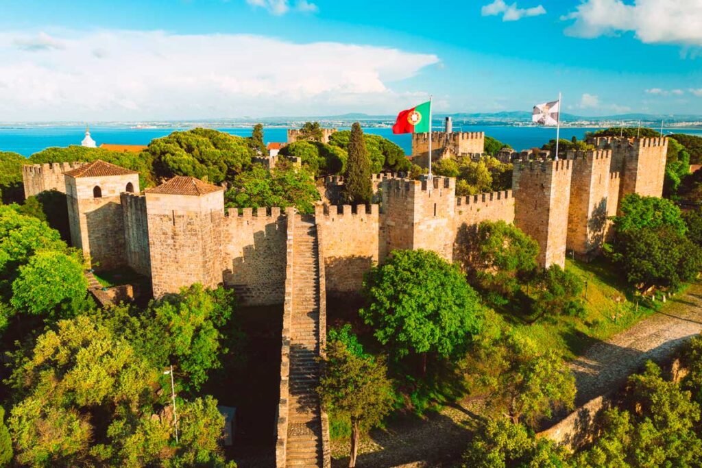 Crónica de seis días por lisboa y sus alrededores Castello san jorge
