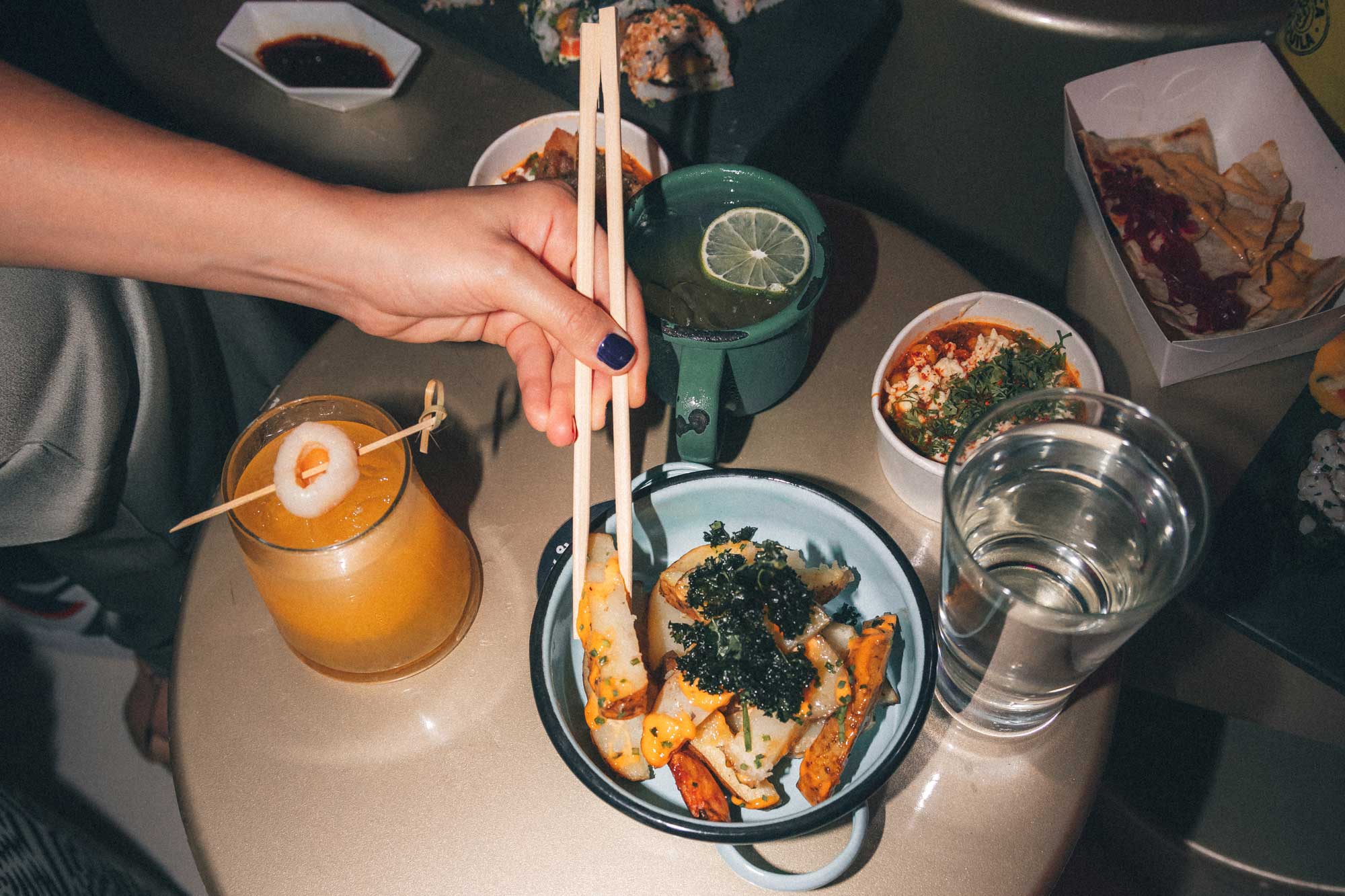 Sabores del mundo Cocina Abierta