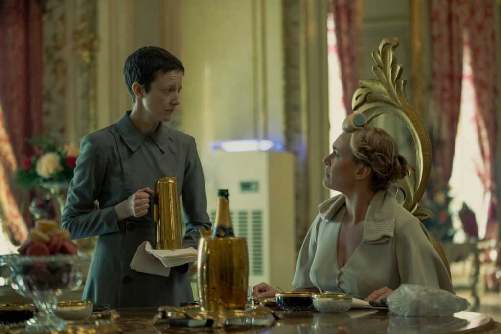 Andrea riseborough habla de 'el régimen', la nueva serie de max Kate winslet max el régimen