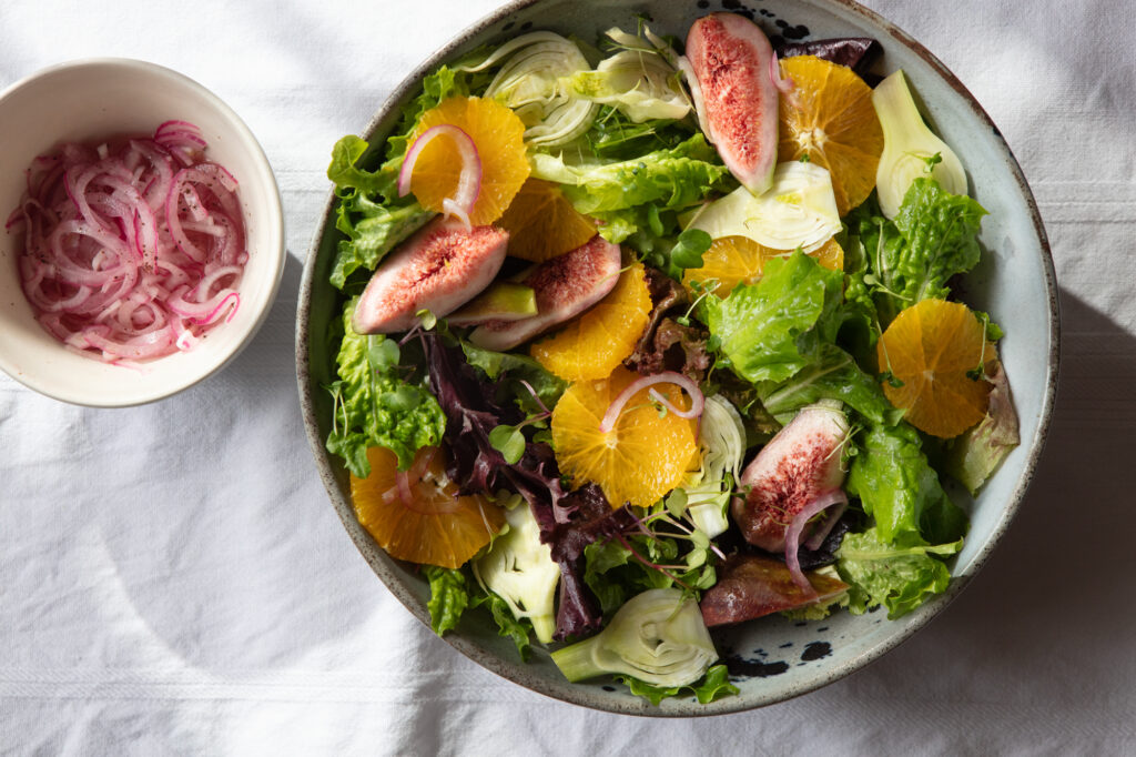 Ensalada de hinojo receta