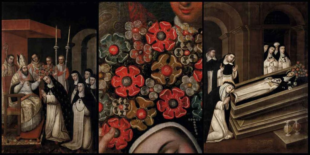 La historia secreta detrás de las flores de las monjas coronadas