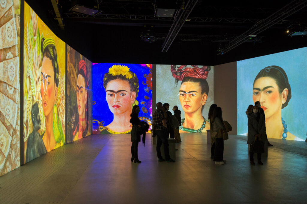 Obras de frida kahlo inmersiva