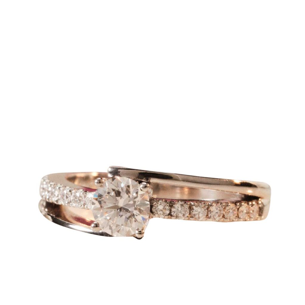 Joyería lievano anillo de compromiso