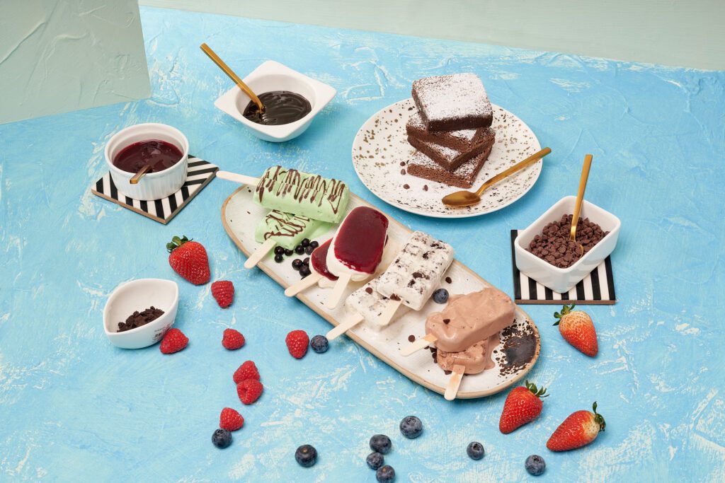 Tres kits para disfrutar de paletas artesanales y brownies esponjosos en casa Dulce en pareja