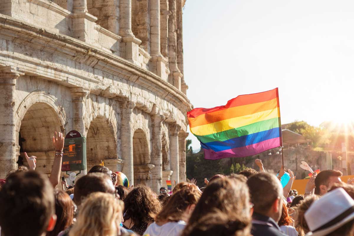 La línea rosa queer