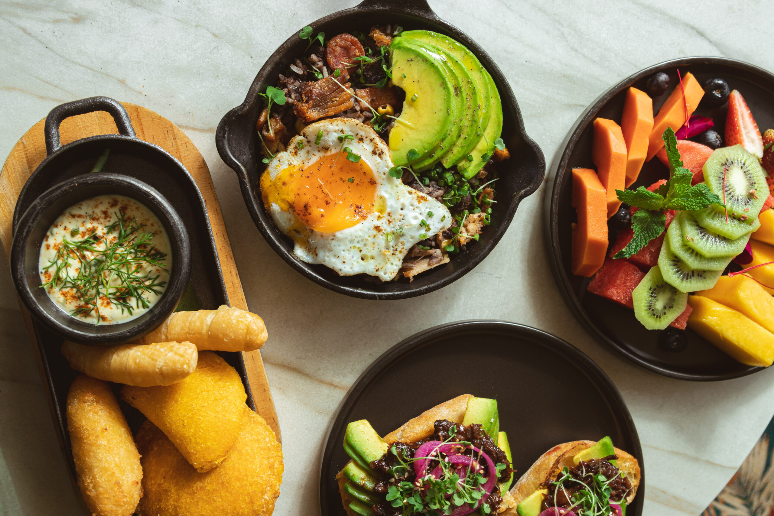 Las exquisitas preparaciones que usted podrá encontrar en La Magnolia Rooftop, Cartagena de Indias