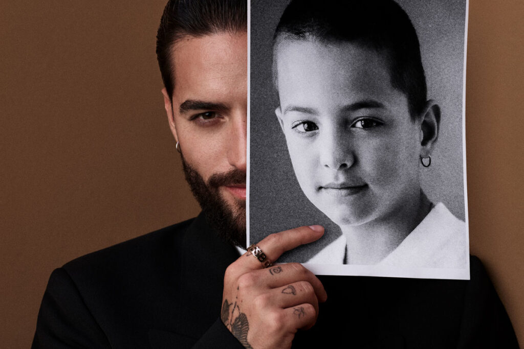Maluma foto niño