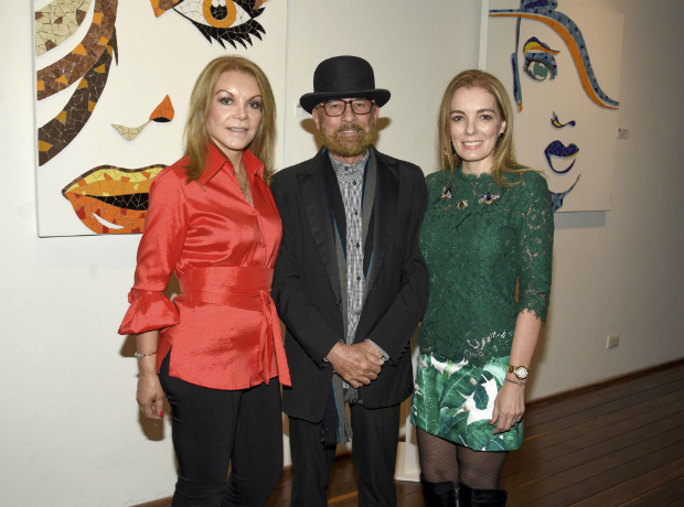 Fabián Moya, Gina Campanella y Kenneth Siefken.