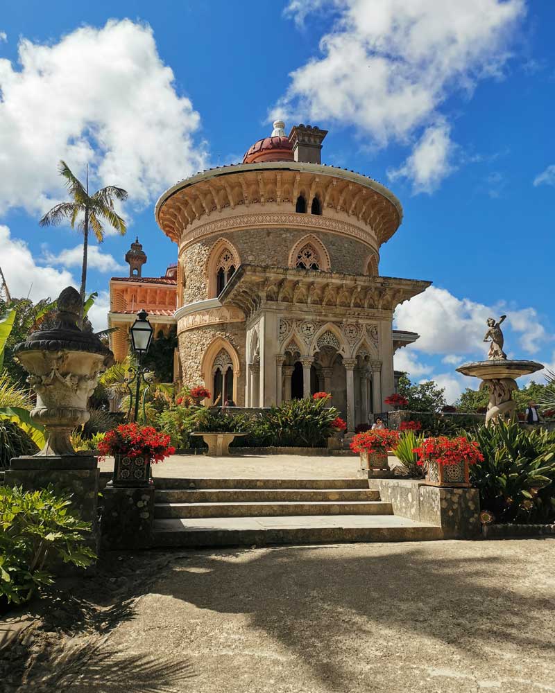 Crónica de seis días por lisboa y sus alrededores Palacio de monserrate