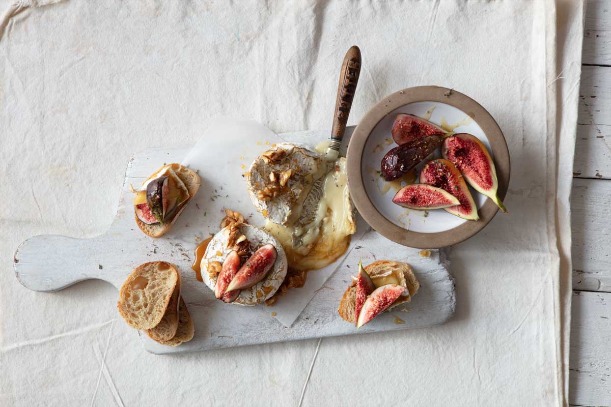 Dátiles rellenos con queso azul