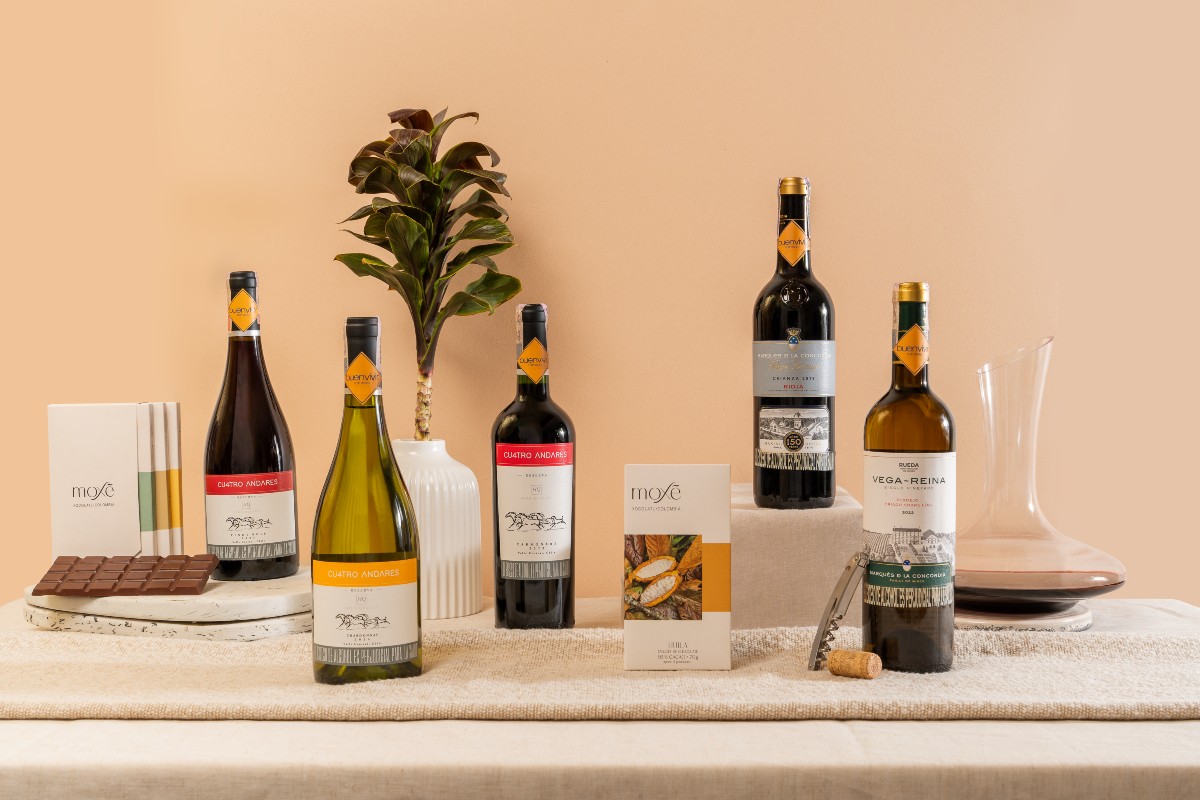 Entre vino y chocolate: un viaje sensorial con estos tres kits de Privilegios Davivienda