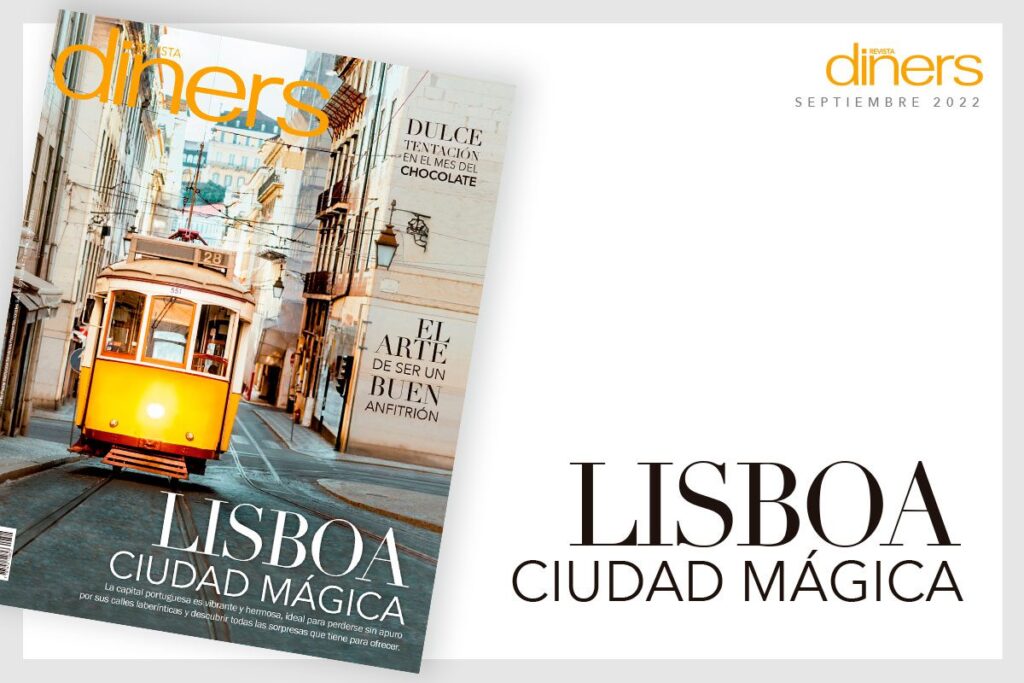 La magia de lisboa en la revista diners en septiembre Restaurante efímero