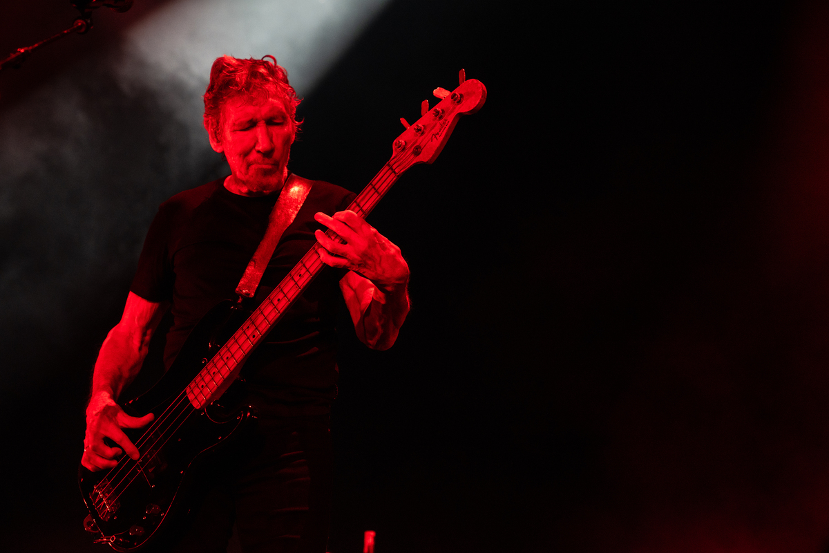 Roger Waters, exintegrante de Pink Floyd en su gira 'This Is Not a Drill'