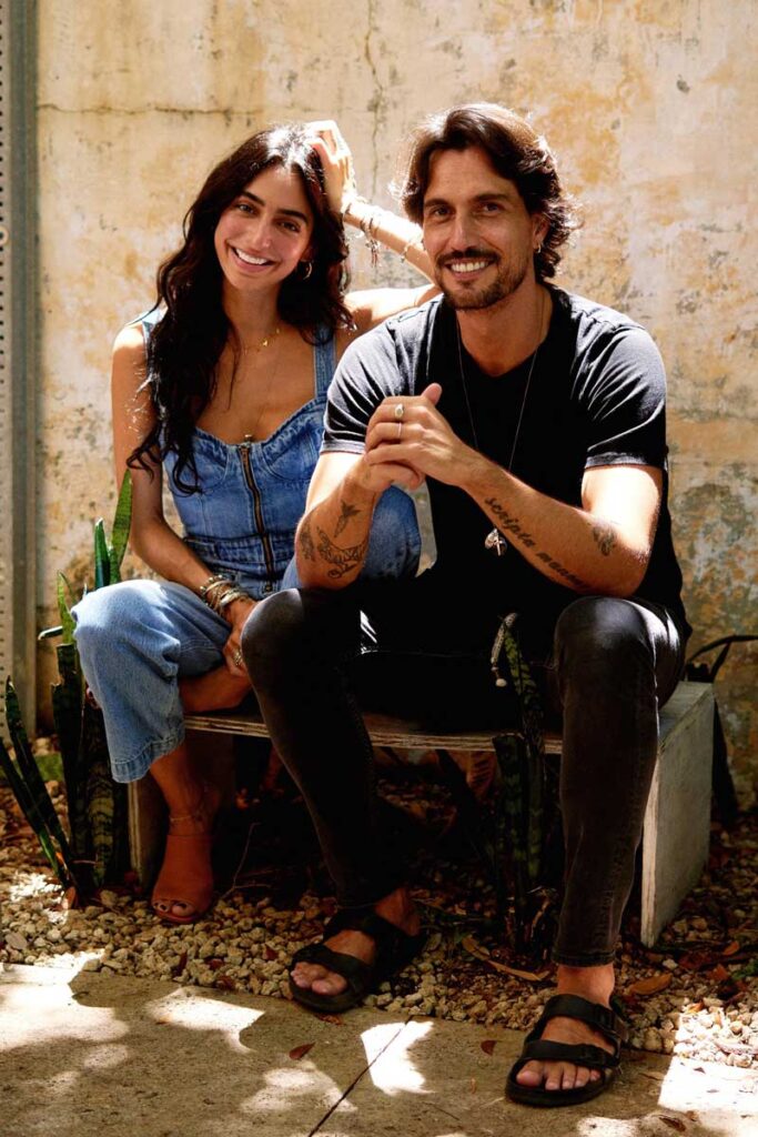 Santiago Rodríguez y
Valeria Hinojosa