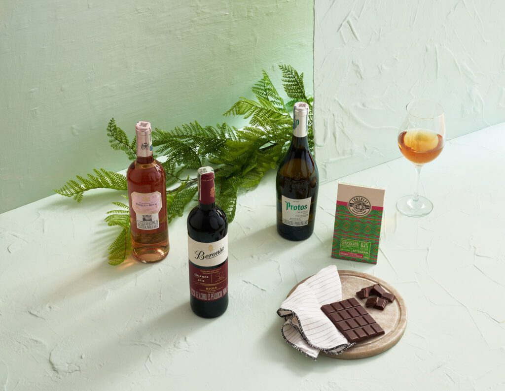 Pruebe estos tres vinos españoles con chocolate colombiano Beronia vino español