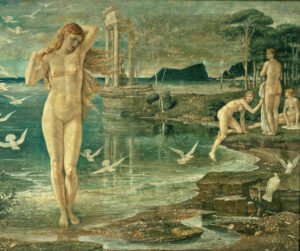 El renacimiento de venus, por walter crane (1987).