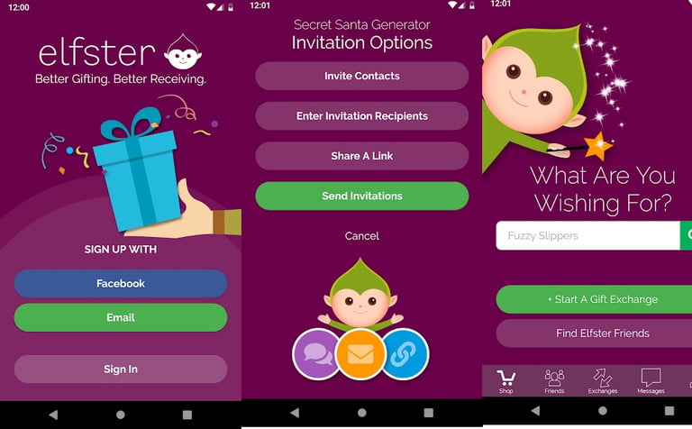 Cuatro aplicaciones para jugar amigo secreto en navidad