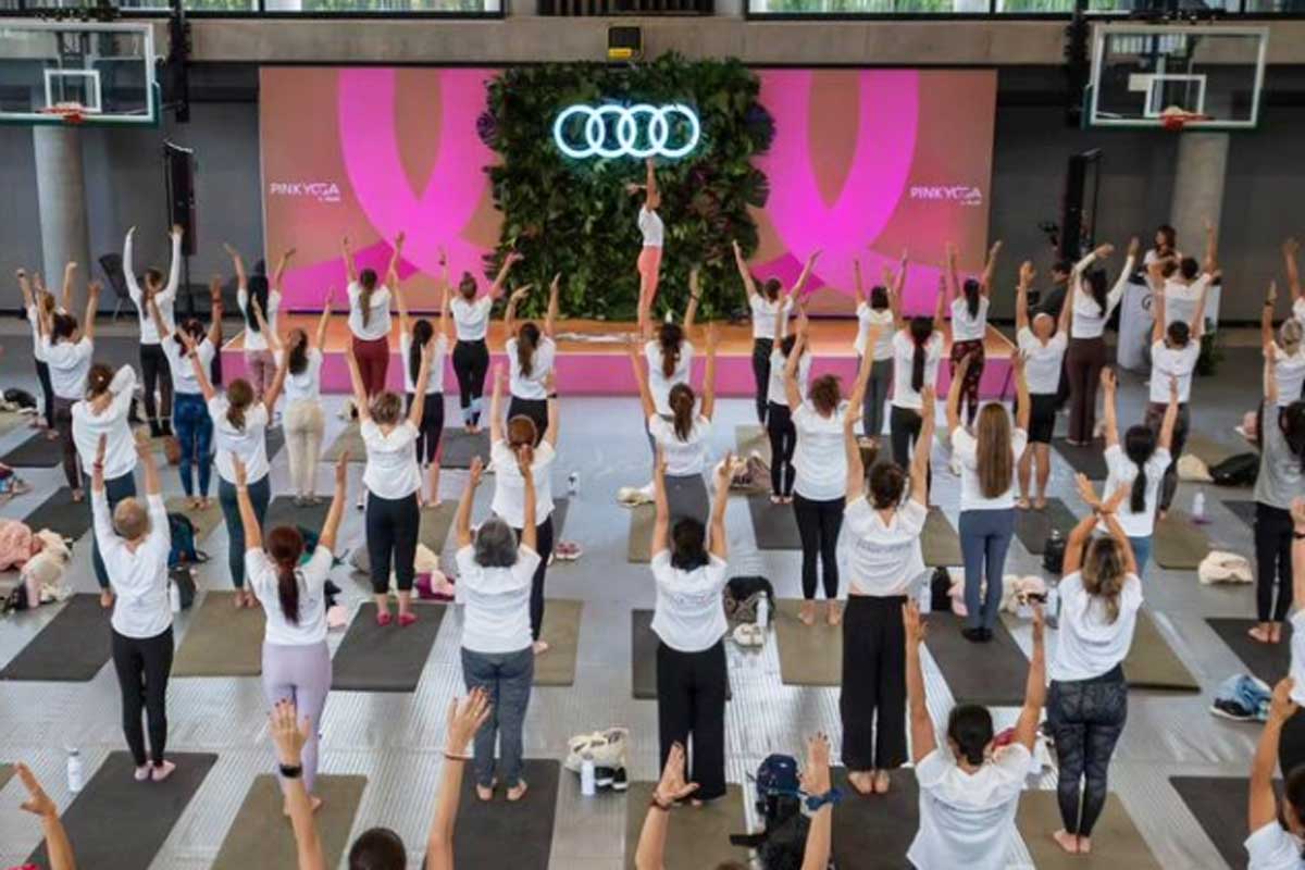 Pink Yoga, Audi