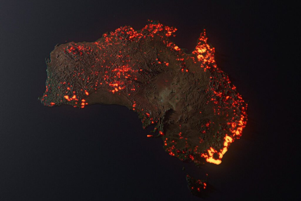 ¿qué tan cierta es la imagen de australia en llamas y cómo ayudar desde lejos? Australia