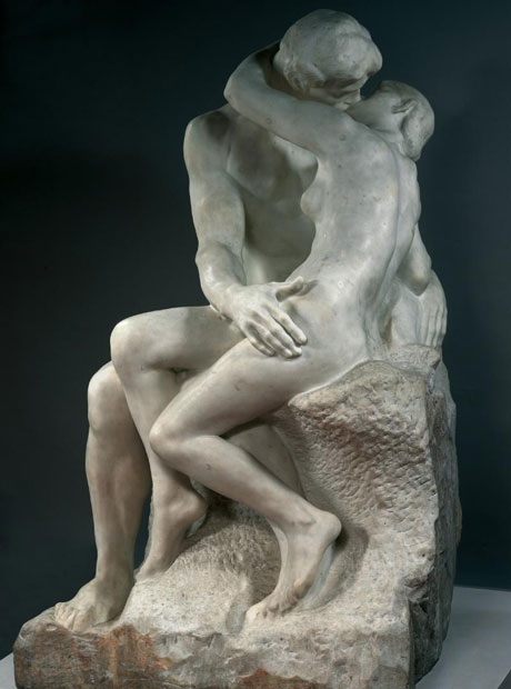 arte, escultura de El beso de Auguste Rodin