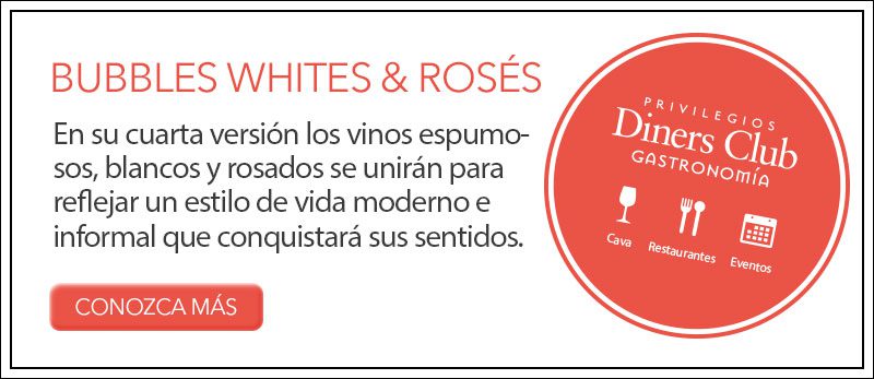 Bubbles, whites & rosés, una fiesta para sus sentidos