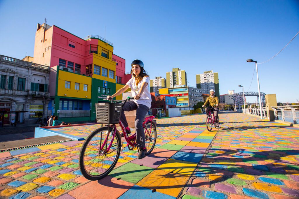 Buenos aires en bicicleta: sietes días, siete barrios Buenos aires en bicicleta