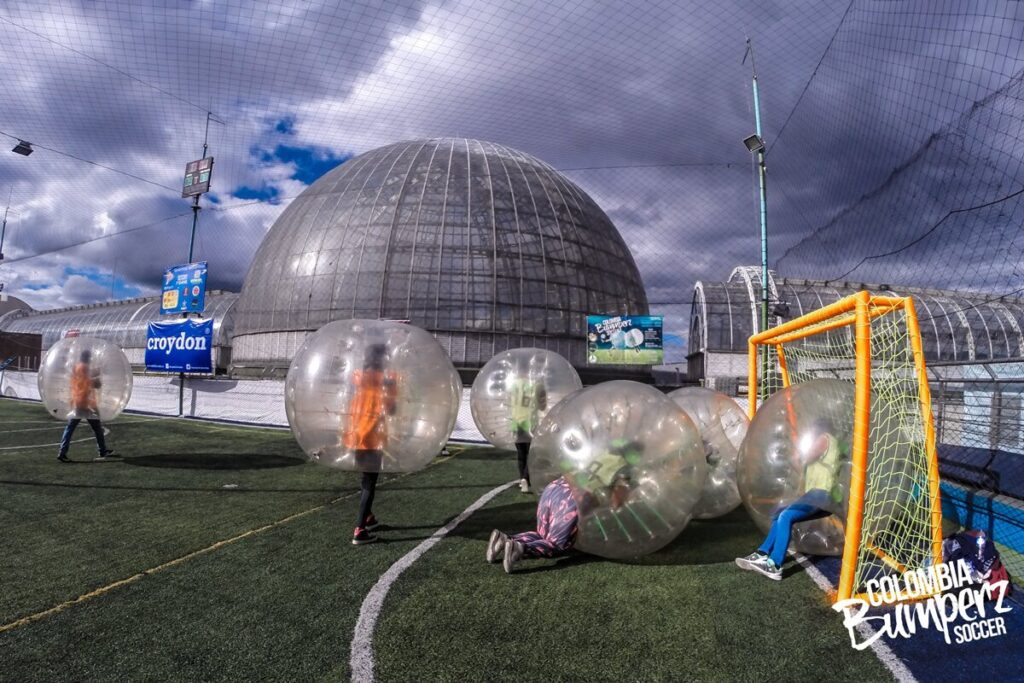 Bumperz fútbol burbuja