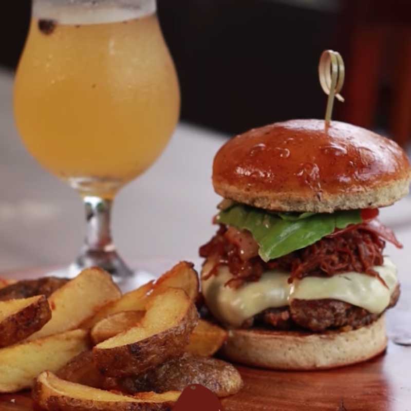 Maíz Pelao, hamburguesas de Colombia