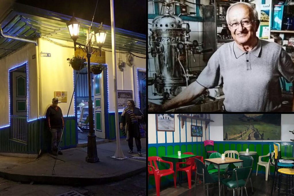 El balcón de los recuerdos: el café de salento con una greca de 115 años El balcón de los recuerdos