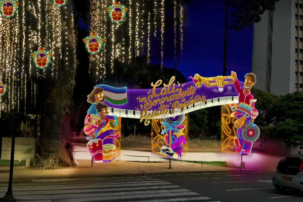 ¿es el alumbrado navideño de cali el mejor de colombia?