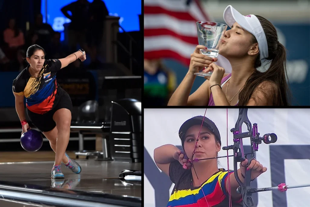 Bolos, tenis y tiro con arco: tres campeonas colombianas que tal vez no conoce Deportistas colombianas
