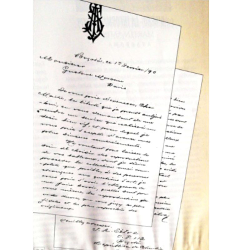 Carta entre josé asunción silva y gustave moreau Carta entre josé asunción silva y gustave moreau