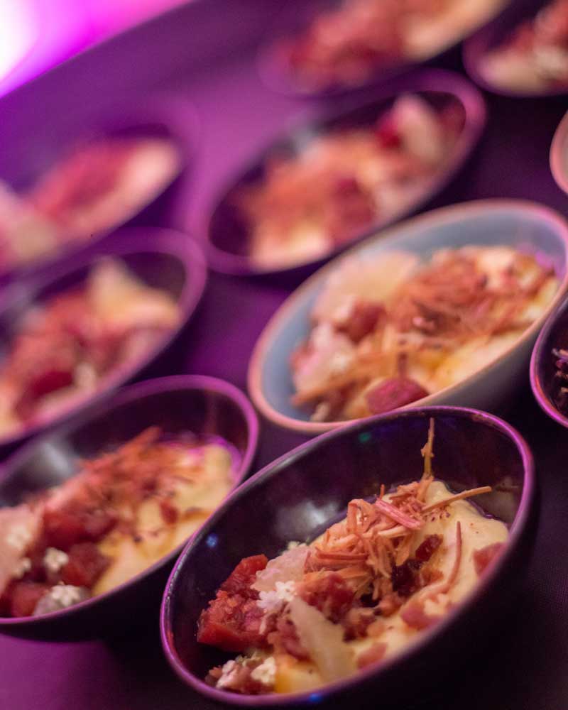 Menú lounge w bogotá hotel