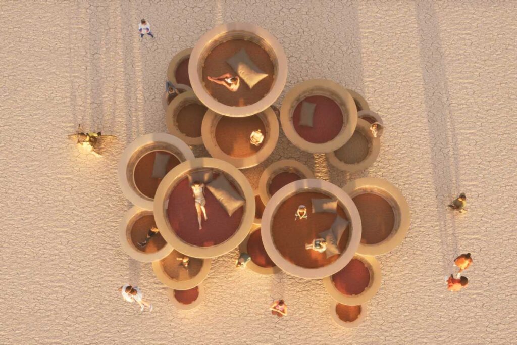 Burning Man, Colombia, Nebula