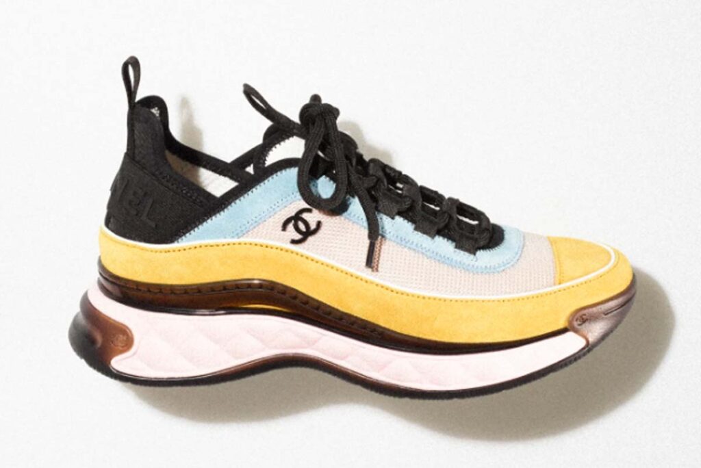 tenis, armario, moda, Chanel