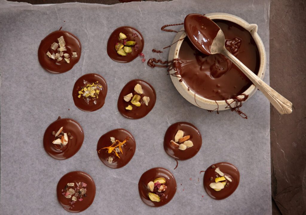 Receta: chocolates navideños Receta: chocolates navideños