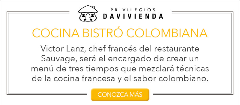 Un almuerzo mexicano y dos experiencias gastronómicas con privilegios davivienda