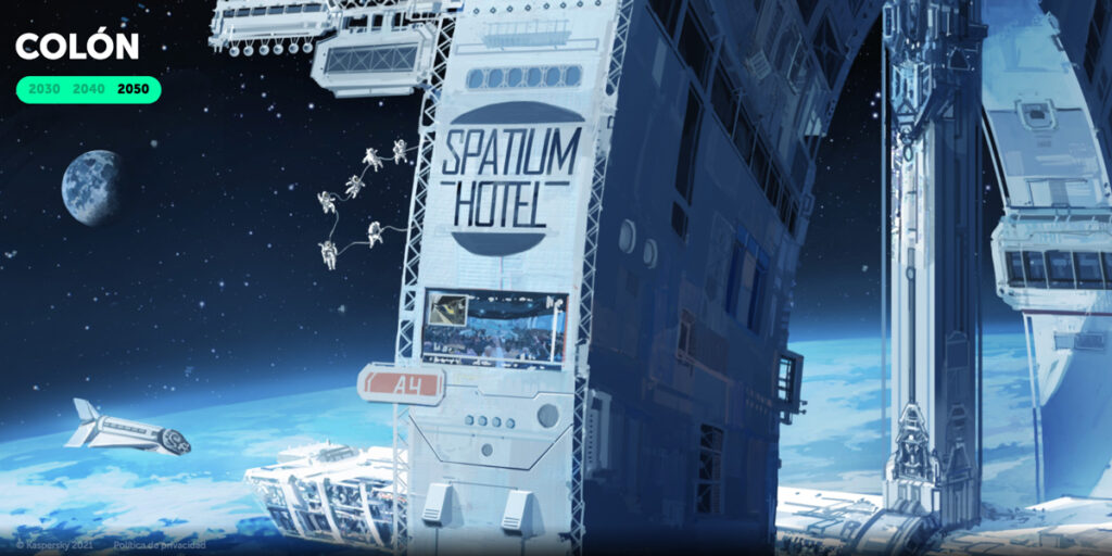 Colón, hotel espacial