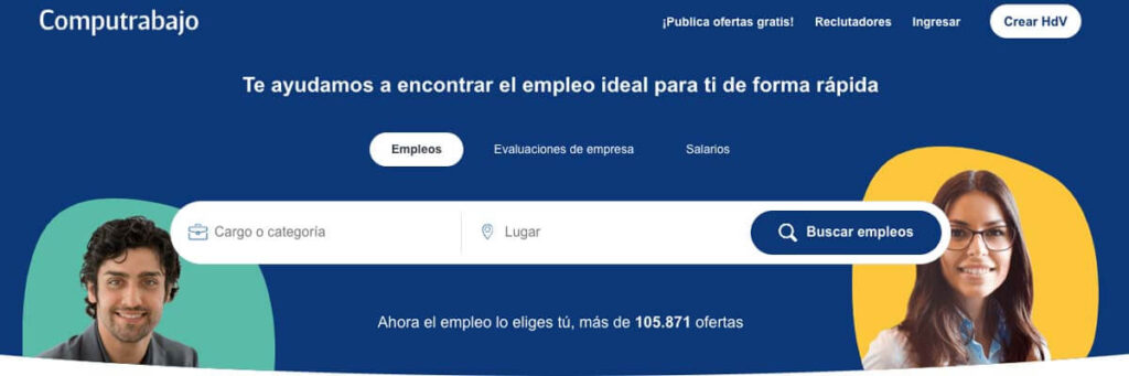 Siete páginas para buscar trabajo por internet