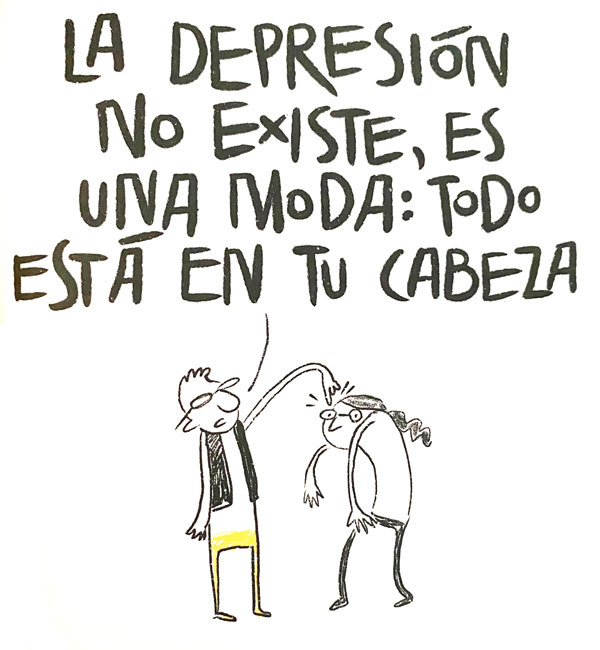 Depresión: estas son las 4 frases que no debe decirle a una persona con esta enfermedad mental