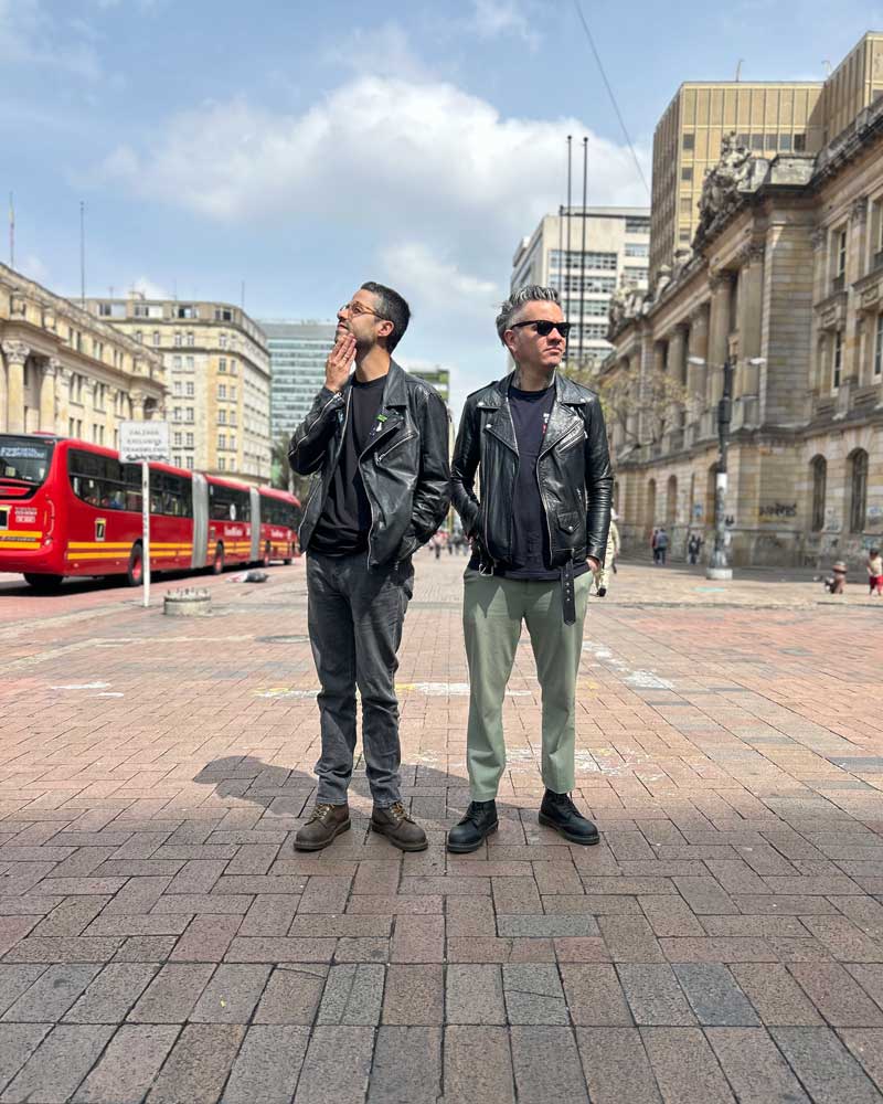 Diamante Eléctrico, Juan Galeano y Daniel Álvarez,