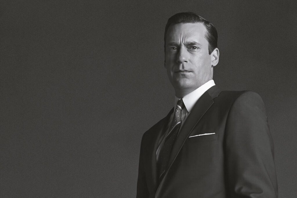 "don draper fue un hombre que tomó riesgos, sin importar las consecuencias", jon hamm Don draper