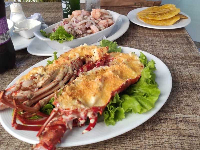 Plato costa caribe, donde cucho blu