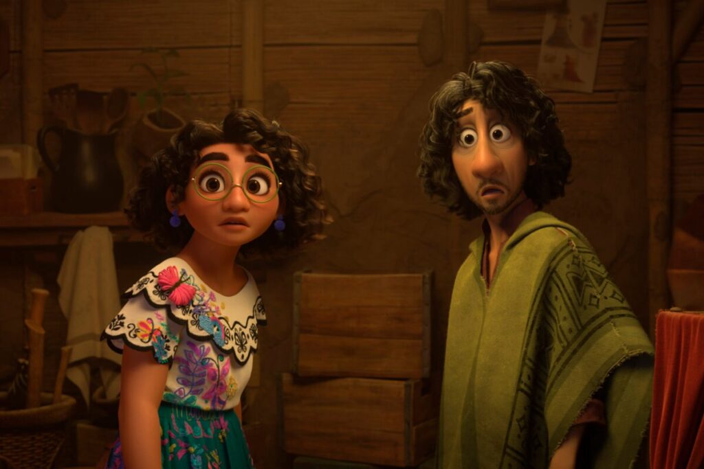 Las 10 películas animadas más icónicas de disney, según revista diners Mirabel y bruno encanto