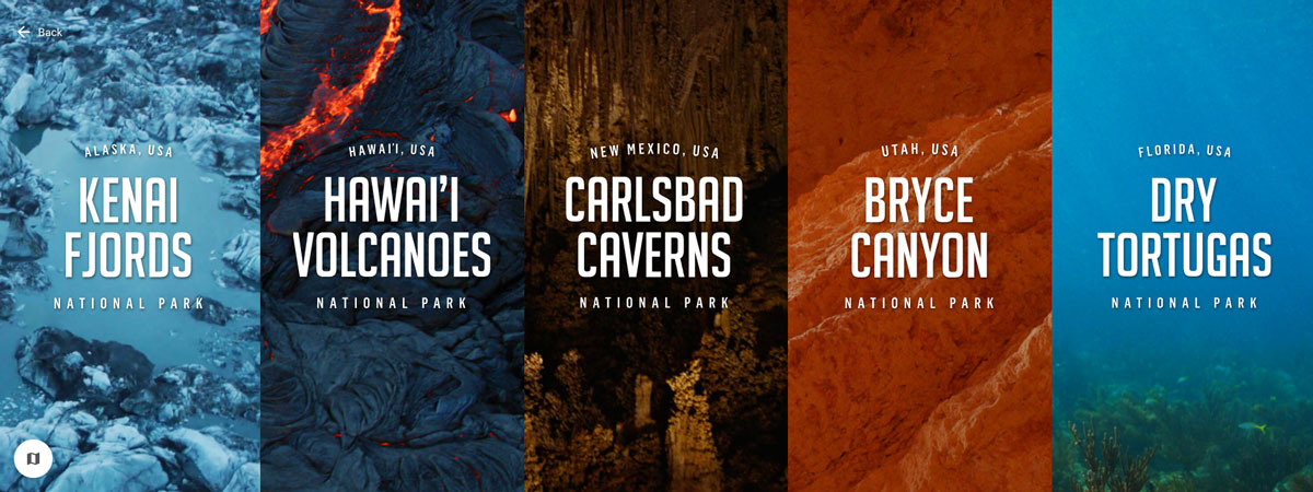 Cinco parques de estados unidos para visitar con google arts & culture Exploracion