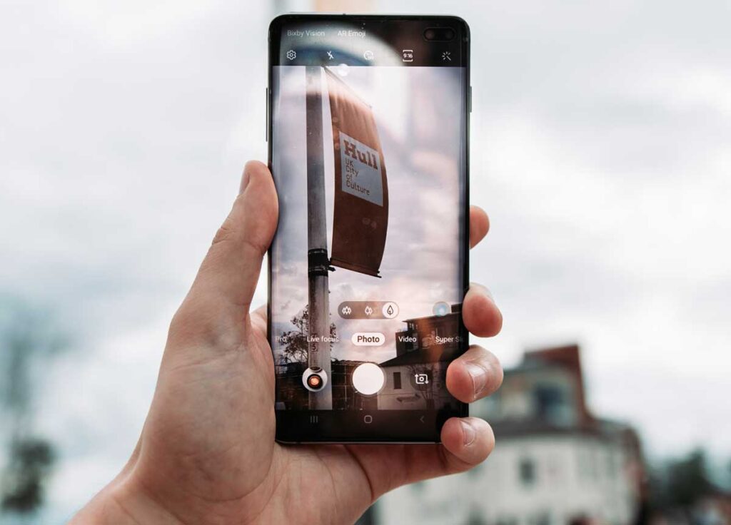 ¿cómo configurar la cámara de un celular android?