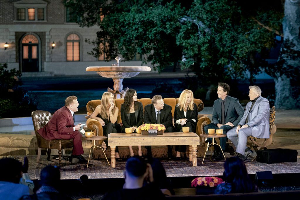 Friends, una reunión más que amistosa en la pantalla chica Friends